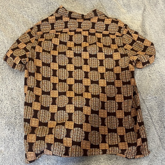 J. Crew Wallace & Barnes Short Sleeve Button Up - Size Large - Picture 6 of 6